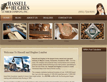 Tablet Screenshot of hassellandhughes.info